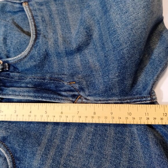 Diesel Industry Jeans Mens  Regular Straight Leg Blue Fading Whiskering SZ 30 - Picture 10 of 16